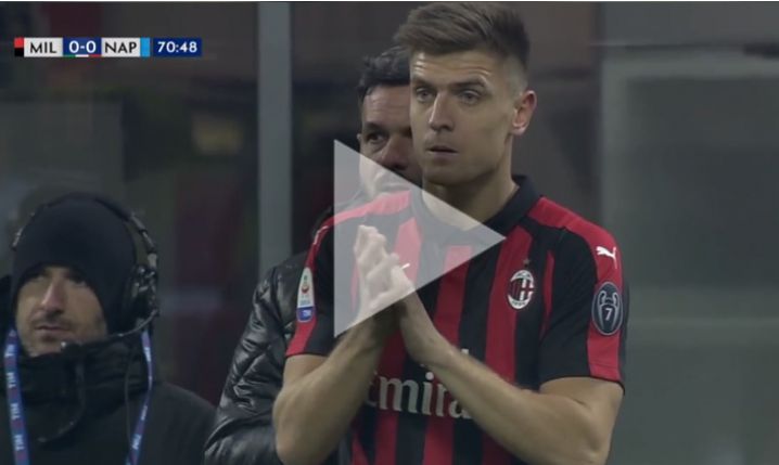 Tak Piątek grał w debiucie dla AC Milan! [VIDEO]